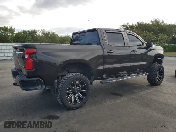 2019 Chevrolet Silverado 1500 RST with VIN 1GCUYEED9KZ101927, listed as a Copart auction lot 55490225 with 153,274 mi miles and Clean Title. Bid and sale history available at DreamBid. Image 3.