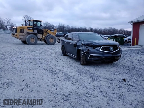2019 Acura MDX Technology с VIN 5J8YD3H54KL007576, выставлен на аукционе Copart как лот 82241664 с пробегом 49 471 миль миль и Списание • Salvage title. История ставок и продаж доступна на DreamBid. Изображение 12.