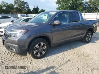 2019 Honda Ridgeline RTL z VIN 5FPYK3F55KB039468, wystawiony jako Copart lot #65280365 z przebiegiem 44 416 mil mil oraz Szkoda całkowita • Salvage title. Historia ofert i sprzedaży dostępna na DreamBid. Obrazek 1.
