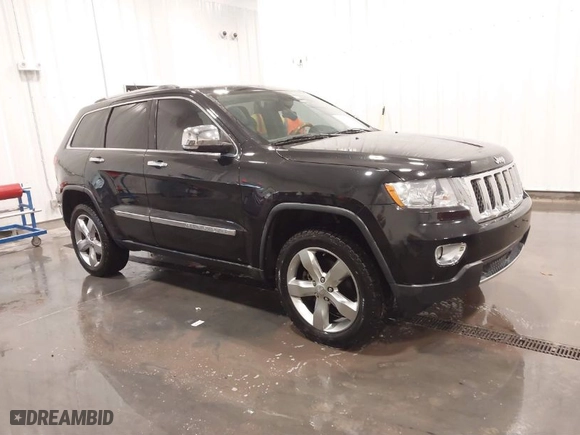 2011 Jeep Grand Cherokee Overland with VIN 1J4RR6GT7BC607735, listed as a IAAI auction lot 41830669 with 98,161 mi miles. Bid and sale history available at carsss.com. Image 1.