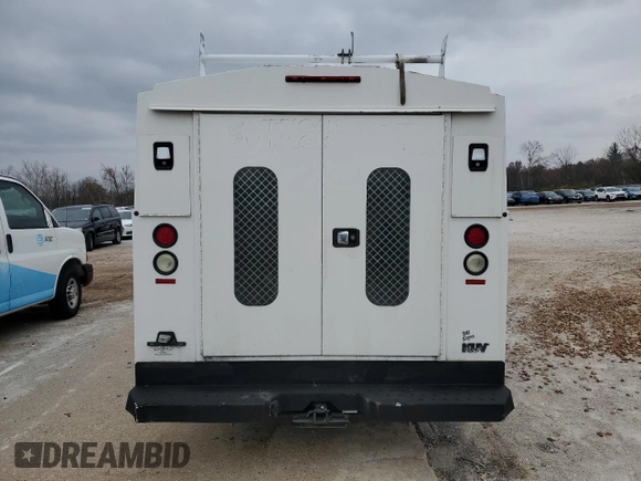 2016 Ford Transit with VIN 1FDYR5PM8GKA77014, listed as a Copart auction lot 81743573 with 195,066 mi miles and Salvage Title. Bid and sale history available at DreamBid. Image 6.