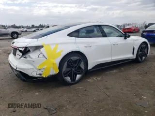 2022 Audi RS e-tron GT z VIN WAUAHBFW1N7900678, wystawiony jako Copart lot #50043505 z przebiegiem 23 064 mil mil oraz Szkody całkowita. Historia ofert i sprzedaży dostępna na DreamBid. Obrazek 3.