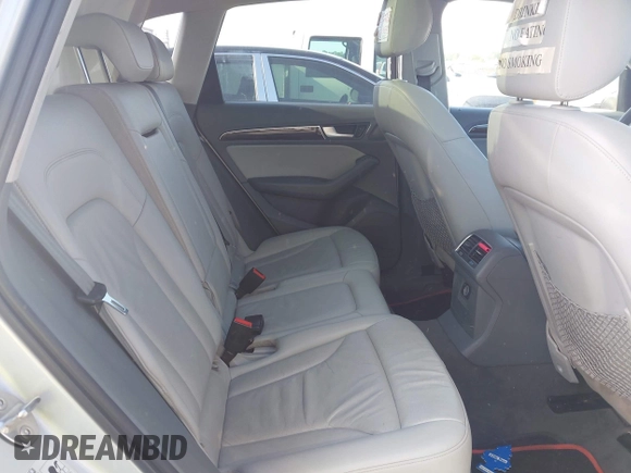 2013 Audi Q5 Premium Plus with VIN WA1LFAFP5DA072117, listed as a IAAI auction lot 42143286 with 235,199 mi miles. Bid and sale history available at carsss.com. Image 8.