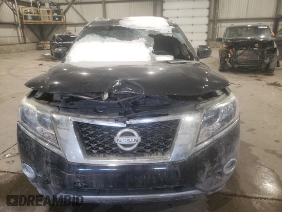 2016 Nissan Pathfinder SV with VIN 5N1AR2MM1GC649250, listed as a Copart auction lot 89084995 with 0 mi miles and Non Repairable. Bid and sale history available at carsss.com. Image 5.