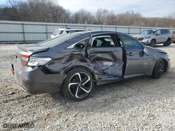 2020 Honda Accord Sedan Sport with VIN 1HGCV1F35LA138171, listed as a Copart auction lot 42285615 with 20,729 mi miles and Salvage Title. Bid and sale history available at carsss.com. Image 3.