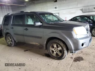 2011 Honda Pilot LX with VIN 5FNYF4H29BB501102, listed as a Copart auction lot 47206265 with Not Provided miles and Clean Title. Bid and sale history available at DreamBid. Image 4.