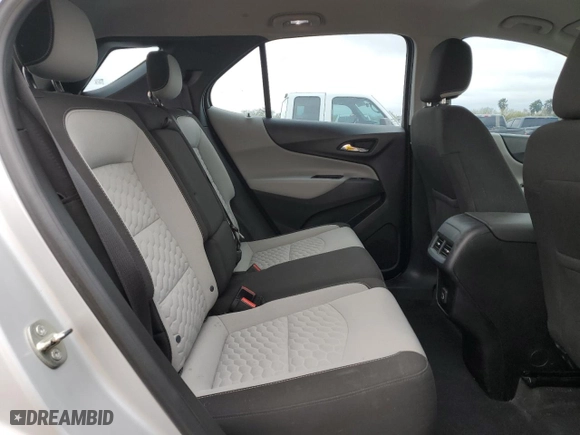 2019 Chevrolet Equinox LS with VIN 2GNAXHEVXK6124913, listed as a Copart auction lot 89211045 with 53,807 mi miles and Salvage Title. Bid and sale history available at carsss.com. Image 10.