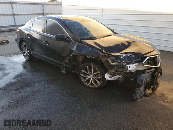 2019 Acura ILX Premium with VIN 19UDE2F75KA015112, listed as a Copart auction lot 87351144 with 50,432 mi miles and Salvage title. Bid and sale history available at DreamBid. Image 4.