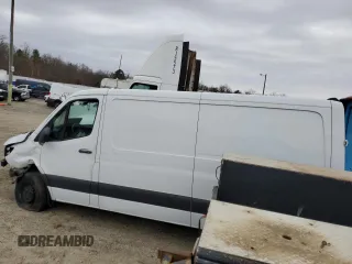 2021 Mercedes-Benz Sprinter Cargo with VIN W1Y70BGY4MT063964, listed as a Copart auction lot 46376145 with Not Provided miles and Salvage Title. Bid and sale history available at carsss.com. Image 2.