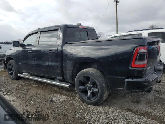 2019 Ram 1500 Big Horn/Lone Star with VIN 1C6SRFFT8KN710666, listed as a Copart auction lot 46471225 with 71,171 mi miles and Non Repairable. Bid and sale history available at carsss.com. Image 2.