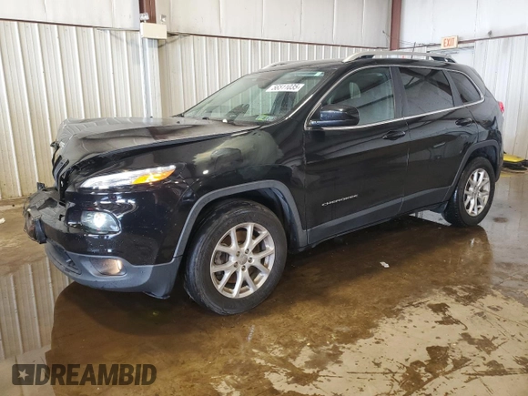 2018 Jeep Cherokee Latitude Plus with VIN 1C4PJMLXXJD514993, listed as a Copart auction lot 56511035 with 75,362 mi miles and Salvage title. Bid and sale history available at DreamBid. Image 1.