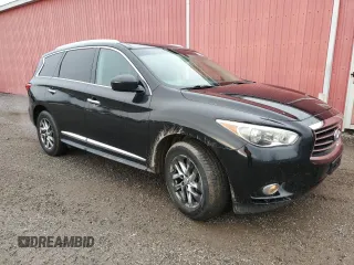 2013 Infiniti JX35 with VIN 5N1AL0MM5DC319225, listed as a Copart auction lot 85642724 with 162,855 mi miles and Clean Title. Bid and sale history available at carsss.com. Image 4.