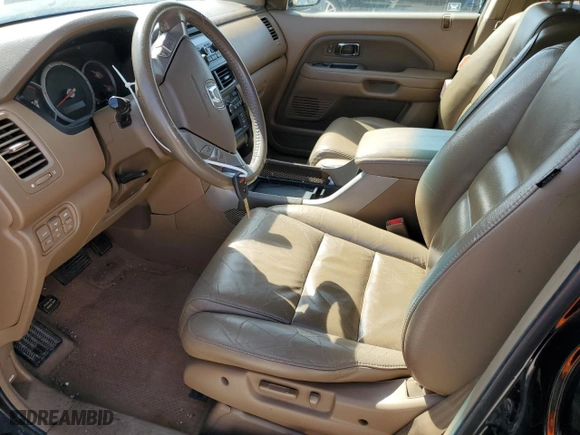 2007 Honda Pilot EX-L with VIN 5FNYF18517B001743, listed as a Copart auction lot 49447955 with 226,857 mi miles and Salvage Title. Bid and sale history available at carsss.com. Image 7.