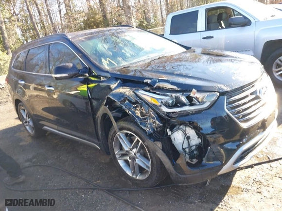 2019 Hyundai Santa Fe XL Limited Ultimate with VIN KM8SRDHF9KU307740, listed as a IAAI auction lot 41552214 with 39,244 mi miles. Bid and sale history available at carsss.com. Image 1.