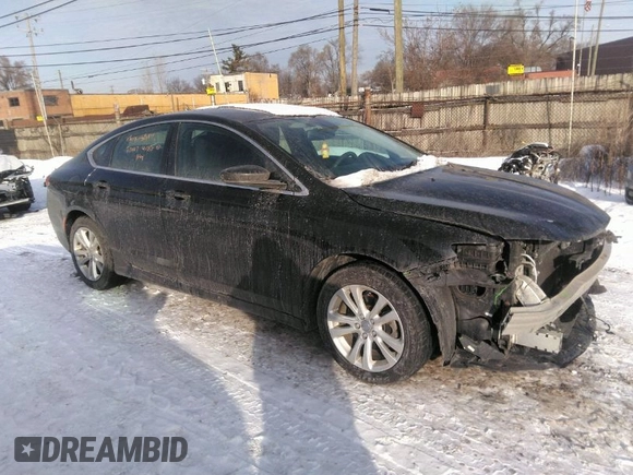 2015 Chrysler 200 Limited with VIN 1C3CCCAB5FN531197, listed as a IAAI auction lot 41353028 with 143,817 mi miles and . Bid and sale history available at carsss.com. Image 1.