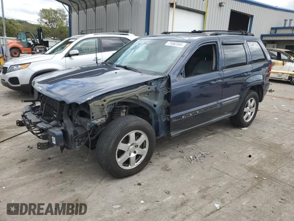 2009 Jeep Grand Cherokee Laredo with VIN 1J8HR48P49C545334, listed as a Copart auction lot 71562344 with 183,976 mi miles and Salvage Title. Bid and sale history available at carsss.com. Image 1.