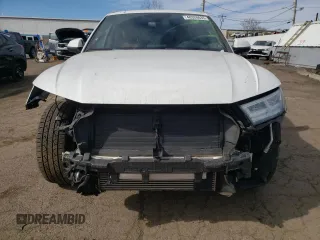 2018 Audi Q5 Premium Plus with VIN WA1BNAFYXJ2183307, listed as a Copart auction lot 48328035 with 0 mi miles and Salvage Title. Bid and sale history available at carsss.com. Image 5.