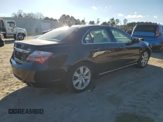 2011 Acura RL Technology with VIN JH4KB2F60BC000509, listed as a Copart auction lot 86744244 with 83,289 mi miles and Salvage Title. Bid and sale history available at DreamBid. Image 3.
