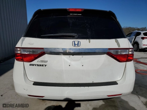 2011 Honda Odyssey EX-L with VIN 5FNRL5H62BB018931, listed as a Copart auction lot 87041694 with 0 mi miles and Non Repairable. Bid and sale history available at carsss.com. Image 6.
