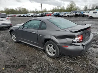2003 Ford Mustang Standard with VIN 1FAFP40423F334991, listed as a Copart auction lot 52343185 with 78,129 mi miles and Clean Title. Bid and sale history available at carsss.com. Image 2.