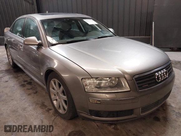 2005 Audi A8 L with VIN WAUML44E75N010117, listed as a IAAI auction lot 41523759 with 125,431 mi miles. Bid and sale history available at carsss.com. Image 1.