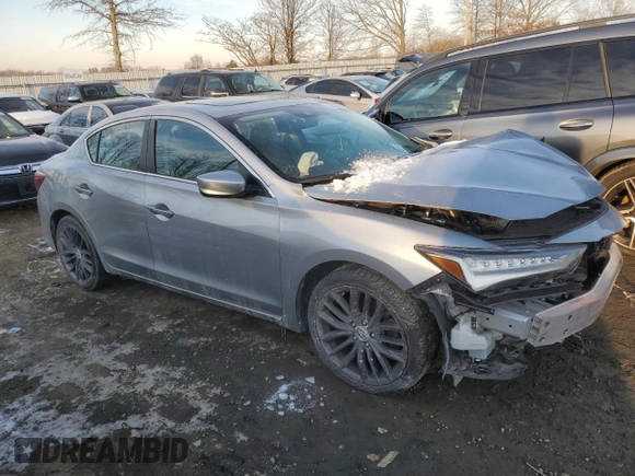 2022 Acura ILX with VIN 19UDE2F30NA000986, listed as a Copart auction lot 42147325 with 17,817 mi miles and Salvage Title. Bid and sale history available at DreamBid. Image 4.
