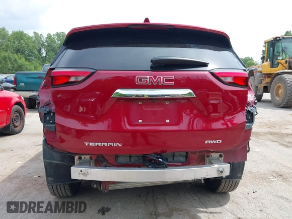 2019 GMC Terrain SLE z VIN 3GKALTEV9KL315892, wystawiony jako IAAI lot #42488363 z przebiegiem 103 869 mil mil oraz . Historia ofert i sprzedaży dostępna na DreamBid. Obrazek 6.