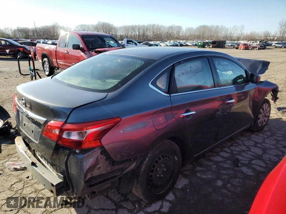 2019 Nissan Sentra S z VIN 3N1AB7APXKY359533, wystawiony jako Copart lot #84932284 z przebiegiem 105 817 mil mil oraz Szkoda całkowita • Salvage title. Historia ofert i sprzedaży dostępna na DreamBid. Obrazek 3.