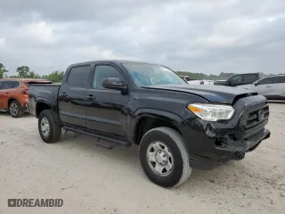 2022 Toyota Tacoma 4WD SR with VIN 3TMCZ5AN9NM458876, listed as a Copart auction lot 53727005 with 40,482 mi miles and Salvage Title. Bid and sale history available at carsss.com. Image 4.