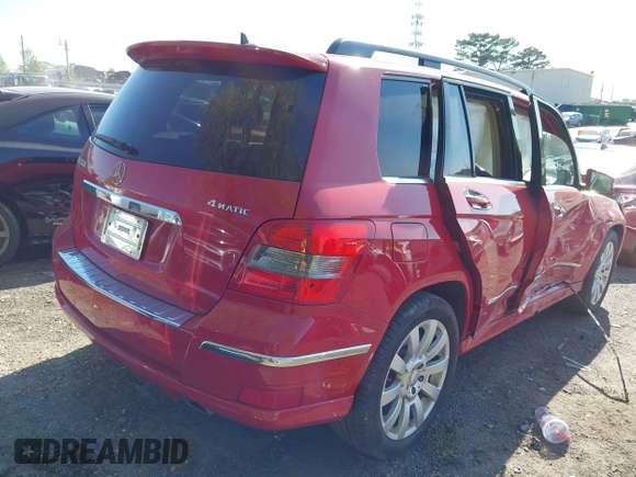 2012 Mercedes-Benz GLK 350 with VIN WDCGG8HB0CF769429, listed as a IAAI auction lot 42009835 with 113,774 mi miles and . Bid and sale history available at DreamBid. Image 4.