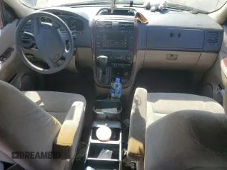 2003 Kia Sedona LX with VIN KNDUP131636364111, listed as a Copart auction lot 77393214 with 0 mi miles and Salvage Title. Bid and sale history available at carsss.com. Image 8.