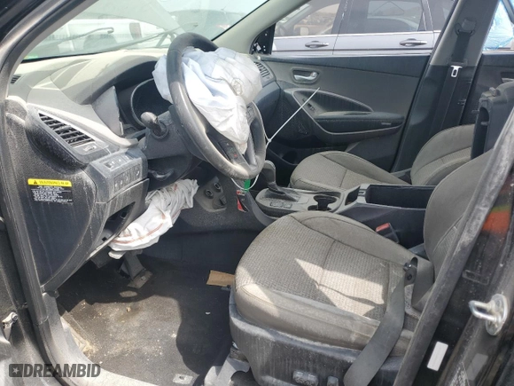 2016 Hyundai Santa Fe Sport with VIN 5XYZUDLB9GG320146, listed as a Copart auction lot 46775095 with 130,382 mi miles and Salvage Title. Bid and sale history available at carsss.com. Image 7.
