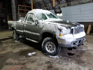 2003 Ford F-350 XL with VIN 1FTSF31LX3EB18971, listed as a Copart auction lot 42481305 with 151,750 mi miles and Salvage Title. Bid and sale history available at DreamBid. Image 4.