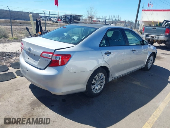 2014 Toyota Camry L with VIN 4T1BF1FK6EU367454, listed as a IAAI auction lot 41871829 with 140,696 mi miles and . Bid and sale history available at DreamBid. Image 4.