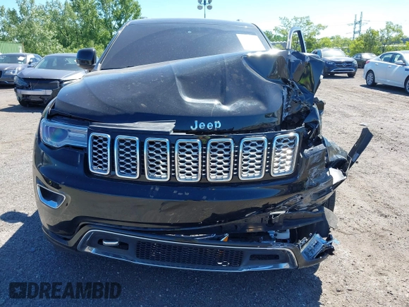 2017 Jeep Grand Cherokee Overland with VIN 1C4RJFCG0HC844713, listed as a IAAI auction lot 42293301 with 83,791 mi miles and . Bid and sale history available at DreamBid. Image 17.
