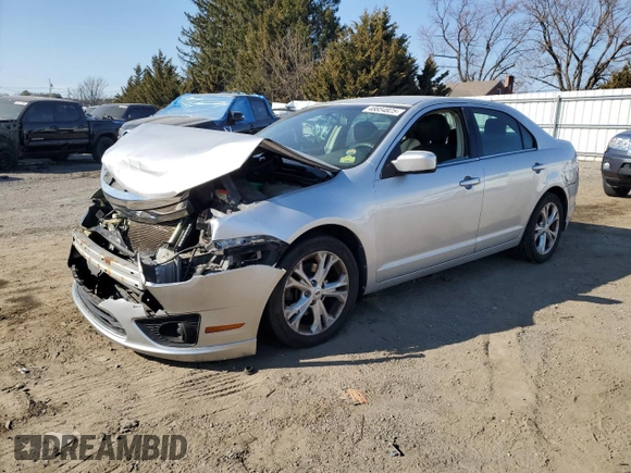 2012 Ford Fusion SE with VIN 3FAHP0HA3CR358764, listed as a Copart auction lot 48854825 with 163,021 mi miles and Non Repairable. Bid and sale history available at DreamBid. Image 1.
