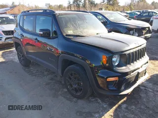2020 Jeep Renegade Altitude z VIN ZACNJBB10LPK99487, wystawiony jako IAAI lot #41425808 z przebiegiem 39 536 mil mil oraz . Historia ofert i sprzedaży dostępna na DreamBid. Obrazek 1.