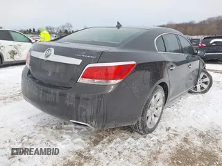 2013 Buick LaCrosse Premium 1 with VIN 1G4GF5E36DF322427, listed as a IAAI auction lot 41574871 with 189,371 mi miles and . Bid and sale history available at DreamBid. Image 4.
