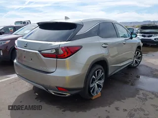 2022 Lexus RX with VIN 2T2HZMDA4NC349643, listed as a IAAI auction lot 41814163 with 10,147 mi miles. Bid and sale history available at carsss.com. Image 4.