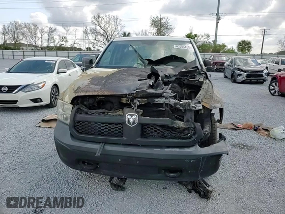 2016 Ram 1500 Tradesman with VIN 1C6RR7SMXGS174511, listed as a Copart auction lot 43504455 with Not provided miles and Salvage title. Bid and sale history available at DreamBid. Image 11.