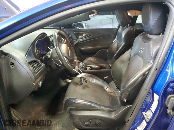 2015 Chrysler 200 S with VIN 1C3CCCBB6FN643439, listed as a Copart auction lot 50949045 with 102,877 mi miles and Non Repairable. Bid and sale history available at carsss.com. Image 7.