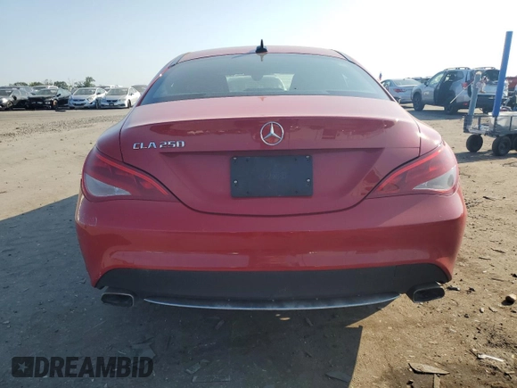 2014 Mercedes-Benz CLA 250 with VIN WDDSJ4EB3EN119961, listed as a Copart auction lot 61975675 with 116,309 mi miles and Salvage title. Bid and sale history available at DreamBid. Image 6.