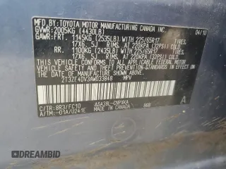 2010 Toyota RAV4 with VIN 2T3ZF4DV3AW033848, listed as a Copart auction lot 54786275 with 113,331 mi miles and Salvage title. Bid and sale history available at DreamBid. Image 13.
