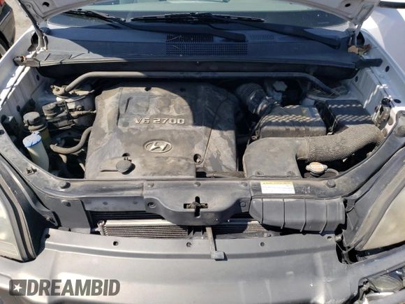 2007 Hyundai Tucson SE with VIN KM8JN72D27U590327, listed as a Copart auction lot 51072574 with 90,511 mi miles and Salvage Title. Bid and sale history available at carsss.com. Image 11.