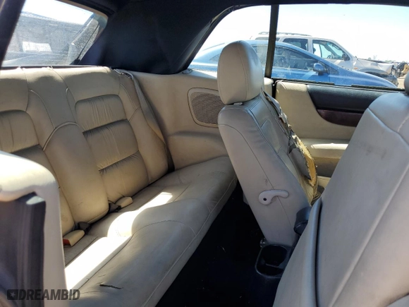 2001 Chrysler Sebring Limited with VIN 1C3EL65U31N638098, listed as a Copart auction lot 60268024 with 112,269 mi miles and Clean Title. Bid and sale history available at carsss.com. Image 10.