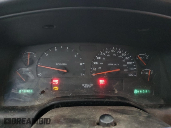 2003 Dodge Dakota SLT with VIN 1D7HL48N43S115748, listed as a Copart auction lot 50239595 with 278,408 mi miles and Salvage Title. Bid and sale history available at carsss.com. Image 9.