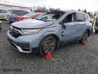 2022 Honda CR-V Hybrid EX-L with VIN 5J6RT6H85NL029358, listed as a IAAI auction lot 41867817 with 52,102 mi miles. Bid and sale history available at carsss.com. Image 2.