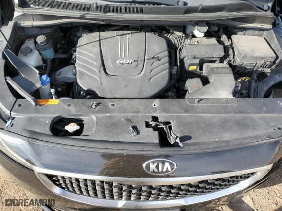 2017 Kia Sedona EX with VIN KNDMC5C12H6256692, listed as a Copart auction lot 87614645 with 78,887 mi miles and Salvage Title. Bid and sale history available at carsss.com. Image 13.