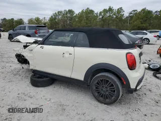 2022 MINI Convertible Cooper S z VIN WMW43DL03N3N73585, wystawiony jako Copart lot #89342955 z przebiegiem 12 548 mil mil oraz Czysty tytuł • Clean title. Historia ofert i sprzedaży dostępna na DreamBid. Obrazek 2.