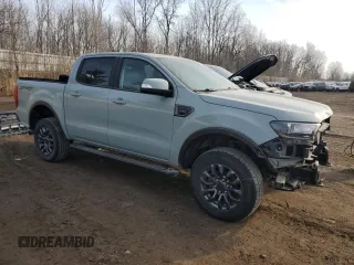 2021 Ford Ranger XL with VIN 1FTER4FH1MLD83726, listed as a Copart auction lot 48965935 with 41,121 mi miles and Salvage Title. Bid and sale history available at carsss.com. Image 4.